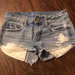 America Eagle jean shorts